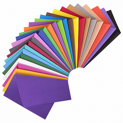 Пористая резина/фоамиран А4, 1 мм, НАБОР, 25 листов, 25 цветов, яркие цвета, ОСТРОВ СОКРОВИЩ, 665098