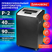 Уничтожитель (шредер) BRAUBERG PROFESSIONAL PS-4090s, "HeavyDuty", A3, 2 уровень секретности, 4 мм, 40 листов, корзина 90 литров, 532596
