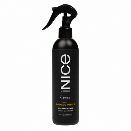 Освежитель воздуха, парфюм для дома и офиса 300 мл, NICE by SEPTIVIT "Tobacco&Vanilla", 400