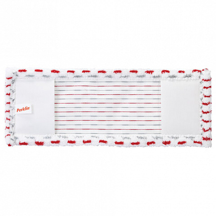 Швабра КОМПЛЕКТ черенок 75-130 см + флаундер 40 см + МОП микрофибра/абразив (ТИП К), PERKLIN (ПЕРКЛИН), 700980