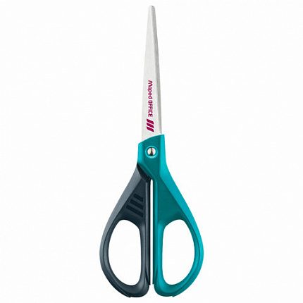 Ножницы MAPED (Франция) "Essential Green", 170 мм, ассорти, цвет ассорти, 468002