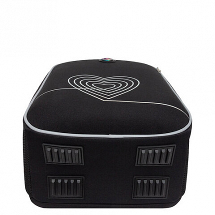 Ранец GRIZZLY анатомическая спинка, 2 отделения, для девочек, "INFINITY", 37х26х16 см, RAw-594-2/1