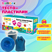 Тесто-пластилин для лепки СУПЕР ПЛАСТИЧНОЕ, 24 цвета, 1200 г, крышки-штампики, BAMBOX (БАМБОКС), 107249