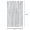 Шторка для ванной EVA, 180х200 см, кольца в комплекте, СЕРАЯ ЛЕДЯНАЯ СВЕЖЕСТЬ, PRIMILA (ПРИМИЛА), 700101