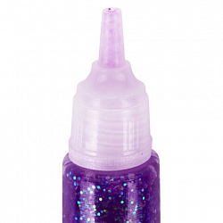 Гель с блестками ЮНЛАНДИЯ "НЕОНЧИКИ", для декора, поделок, DIY, творчества, оформления, 10,5 мл, цвета ассорти, в дисплее, 662253