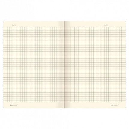 Тетрадь 40 л. в клетку обложка КРАФТ, бежевая бумага 70 г/м2, сшивка, А5 (147х210 мм), SPACE TRAVELER, BRAUBERG, 403760