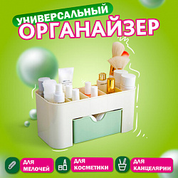 Органайзер для хранения косметики, канцтоваров, мелочей MINI 22х10,5х11 см, DASWERK (ДАСВЕРК), 608479