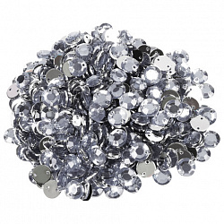 Стразы для творчества "Круглые", серебро, 8 мм, 30 грамм, ОСТРОВ СОКРОВИЩ, 661207 Стразы для творчества "Круглые", серебро, 8 мм, 30 грамм, ОСТРОВ СОКРОВИЩ, 661207