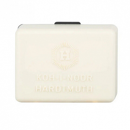 Ластик-клячка KOH-I-NOOR, 37х25х10 мм, серый, мягкий, натуральный каучук, пластиковый футляр 6427015001KD