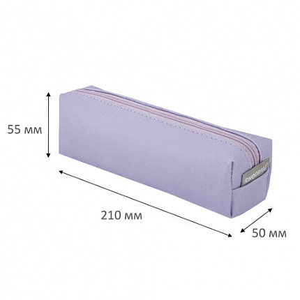 Пенал мягкий SNOOBAG (СНУБЭГ), 1 отделение, ПВХ, 21х6х5 см, АССОРТИ, "Пастель", 274568