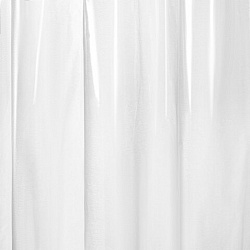 Шторка для ванной EVA, 180х200 см, кольца в комплекте, БЕЛЫЕ ЛИНИИ, PRIMILA (ПРИМИЛА), 700105