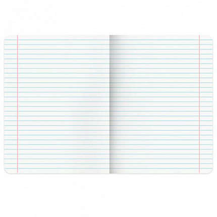 Тетрадь 24л. BRAUBERG КЛАССИКА, линия, обложка картон, АССОРТИ (5 видов), 107786