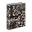 Тетрадь на кольцах А5 165х215 мм, 120 листов, твердый картон, клетка, BRAUBERG, "Leopard", 404712