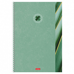 Тетрадь А4 96 л., HATBER, гребень, линия, обложка картон, "Вдохновение вокруг" (микс в спайке), 088816, 96Т4В2гр