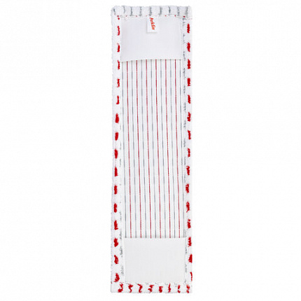 Насадка МОП плоская для швабры/держателя 50 см, микрофибра/абразив (ТИП К), PERKLIN (ПЕРКЛИН), 700985