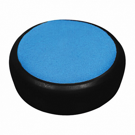 Губка для кассира, диаметр 81 мм, круглая, STAFF, 237951, 48