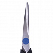 Ножницы BRAUBERG "Soft Grip", 190 мм, черно-синие, резиновые вставки, 3-сторонняя заточка, 230762