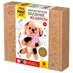 Набор для творчества "Валяние из шерсти", брелок, АССОРТИ, 10КОР