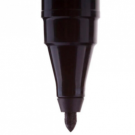 Маркер перманентный CENTROPEN 2846, КОРИЧНЕВЫЙ, тонкий наконечник, 1 мм, 628469411