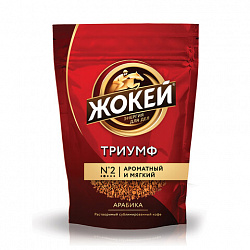 Кофе растворимый ЖОКЕЙ "Триумф", 150 г, сублимированный, 1000-08-0
