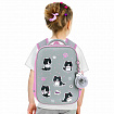 Ранец BRAUBERG LIGHT, 1 отделение, с брелоком, "Cat patches", плюшевые нашивки, 36х26х13 см, 272030