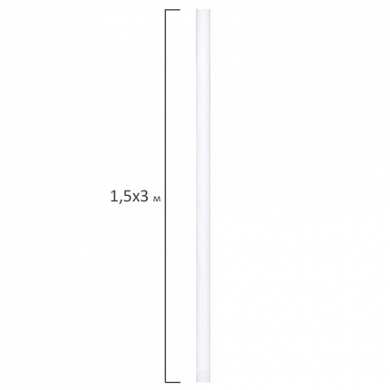 Холст в рулоне BRAUBERG ART DEBUT, 1,5x3 м, 280 г/м2, грунтованный, 100% хлопок, мелкое зерно, 191638