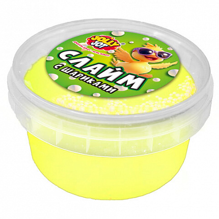 Слайм МИКС, 200 г, АССОРТИ, 3 вида, JOLLY JOT (ДЖОЛЛИ ДЖОТ), 667322