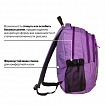 Рюкзак BRAUBERG HIGH SCHOOL универсальный, 3 отделения, "Стимул", фиолетовый, 46х31х18 см, 225516
