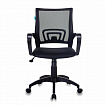 Кресло CH-695N/BLACK, с подлокотниками, сетка, черное