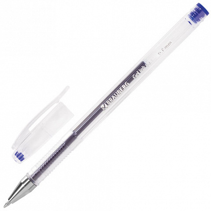 Ручки гелевые BRAUBERG "Jet", НАБОР 10 ЦВЕТОВ, узел 0,7 мм, линия письма 0,5 мм, 141038