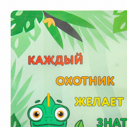 Настольное покрытие BRAUBERG KIDS для труда и творческих занятий, ПВХ, "Цветовая палитра", 50х35 см, 272360