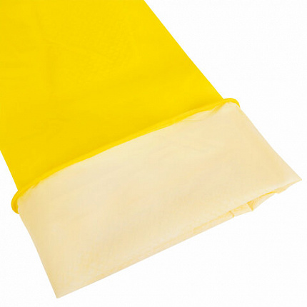 Перчатки МНОГОРАЗОВЫЕ латексные "Для деликатной уборки", размер 7-8, M (средний), вес 26 г, KOMFI, DGL017L