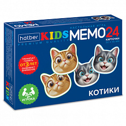 Игра настольная Мемо, АССОРТИ, 2 сюжета, HATBER