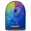 Точилка механическая BRAUBERG "MULTICOLOR", корпус с печатью, 228489
