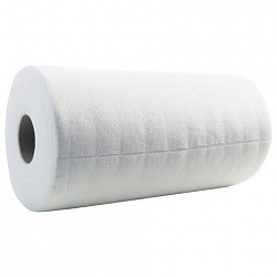 Салфетки универсальные в рулоне 150 шт. СУПЕР ТРЯПКА, 20х23 см, спанлейс/вискоза 35 г/м2, белые, ЛЮБАША, 605492