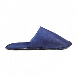 Тапочки одноразовые "Стандарт" закрытые КОМПЛЕКТ 25 пар спанбонд, р. 37-42, синие, SMZ