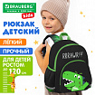 Рюкзак BRAUBERG KIDS PLAY детский, 1 отделение, 3 кармана, "Dino rawr", 29х23х12 см, 274430