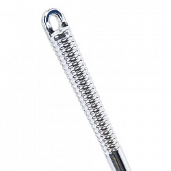 Ершик для унитаза СТОЙКА + держатель туалетной бумаги, сталь/пластик, зеркальный, LAIMA, 607433