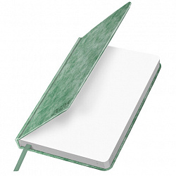 Ежедневник датированный 2026 А5 138х213 мм, BRAUBERG "Ice", под кожу, темно-зеленый, 117391