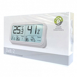 Термогигрометр электронный Рэлсиб Ivit-2 с поверкой РФ