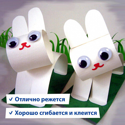 Картон белый А4 МЕЛОВАННЫЙ (белый оборот) 5 листов, BRAUBERG, 200х290 мм, 116626