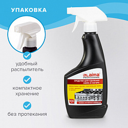 Средство для чистки плит, духовок, грилей от жира/нагара 500 мл, АНТИЖИР LAIMA, (аналог Шуманит), распылитель, 601613