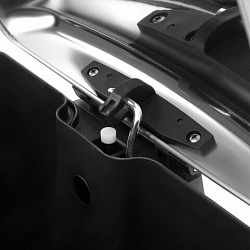 Ведро мусорное с педалью 20 л, крышка с доводчиком, стальное, БЕЗ ОТПЕЧАТКОВ, LAIMA ULTRA, 701570