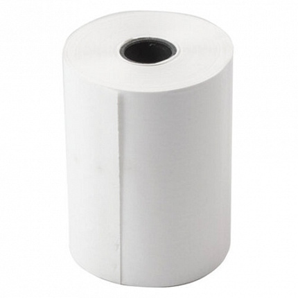 Чековая лента ТЕРМОБУМАГА 57 мм (диаметр 50 мм, длина 30 м, втулка 12 мм) КОМПЛЕКТ 5 шт., 117529