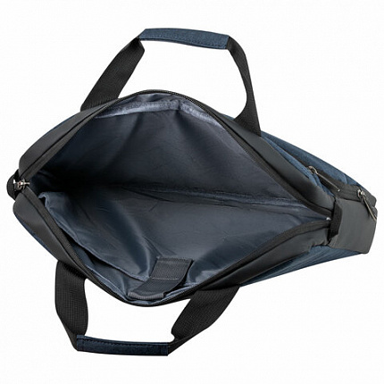 Сумка портфель HEIKKI FORWARD (ХЕЙКИ) с отделением для ноутбука 15,6", темно-синяя, 29х40х9 см, 272612