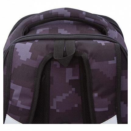 Ранец GRIZZLY анатомическая спинка, с бейджем, для мальчиков, "CUBES", 36х29х18 см, RAf-593-5/1