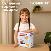 Настольная лампа / светильник SONNEN OU-603, на подставке, цоколь Е27, "Сова", желтый, 236673