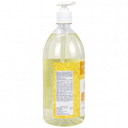 Мыло-крем жидкое гипоаллергенное 1 л, ЗОЛОТОЙ ИДЕАЛ KIDS "Ромашка, череда и календула", дозатор, 609430