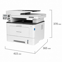 МФУ лазерное PANTUM BM5100ADN "3 в 1", А4, 40 стр./мин., 100 000 стр./мес., ДУПЛЕКС, АПД, сетевая карта
