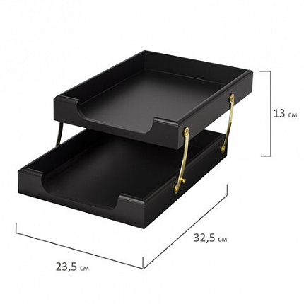 Набор подарочный настольный BESTAR "Ares" из дерева, 7 предметов, цвет "черное дерево", 236354